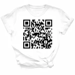 Funny Women's QR Code T-Shirt - Funny TShirt