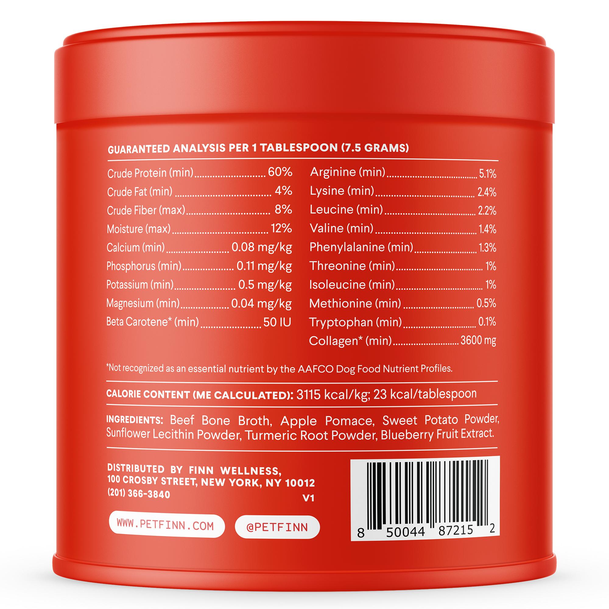 FINN Superfood Toppers Bundle – Vet-Formulated Powdered Meal Toppers for Dogs – Pumpkin Plus and Bone Broth Plus