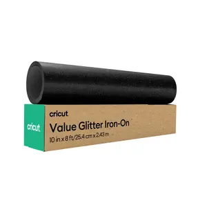 Cricut Value Glitter Iron-On (10 in x 8 ft)