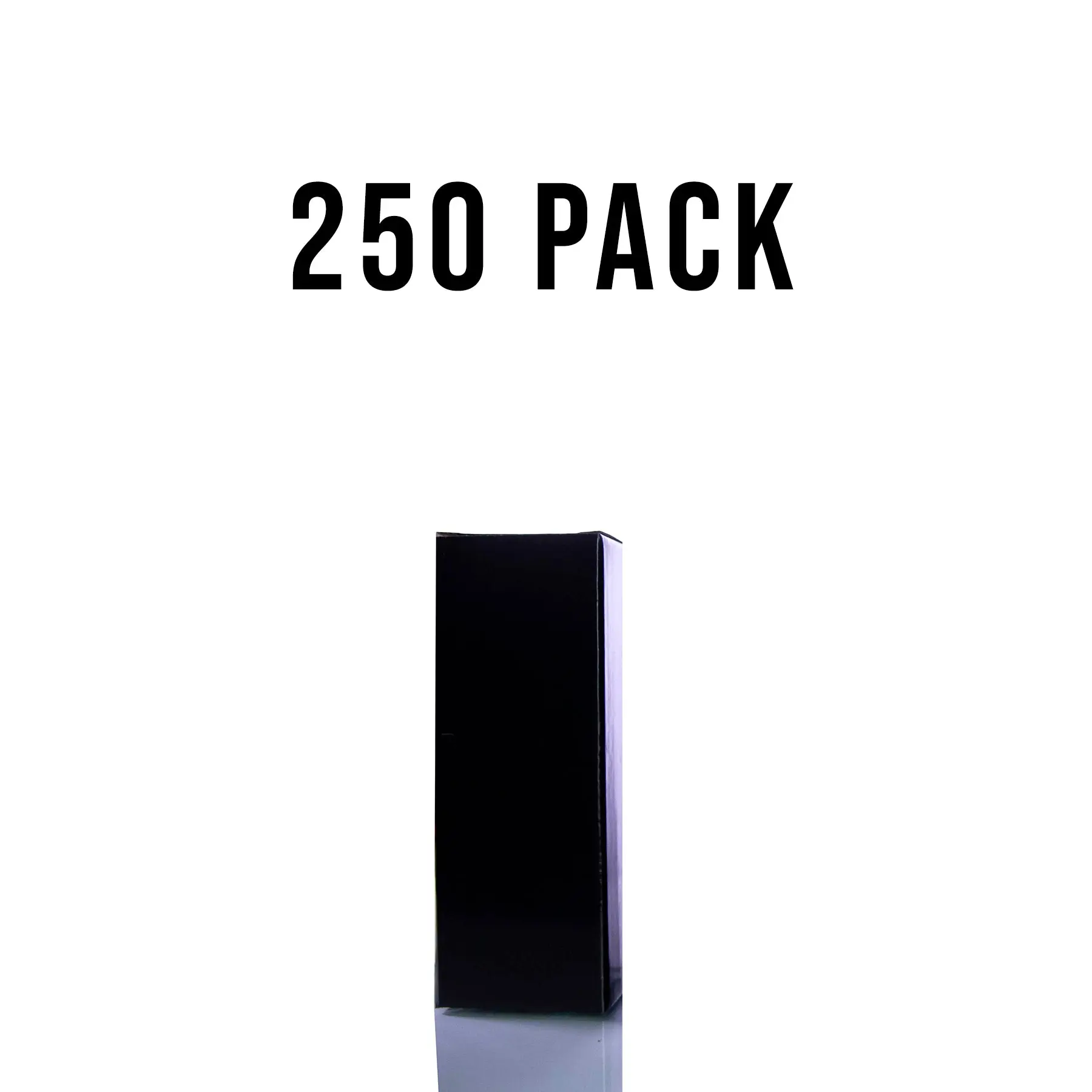 Lot of Skinny Size Black Gift Boxes - 15oz -20oz, Perfect for Re-Gifting & Personalizing With Your Company Logo - 250 Pack