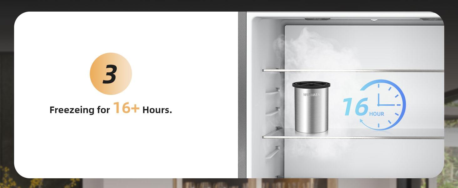 WIBIMEN 2 Pack Clear Ice Makers  With Ice Tong & Storage Box – Bar Quality at Home