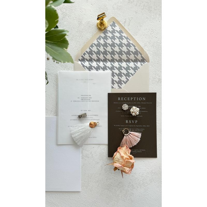 Digitally Printed Wedding Invitations | Style 1588