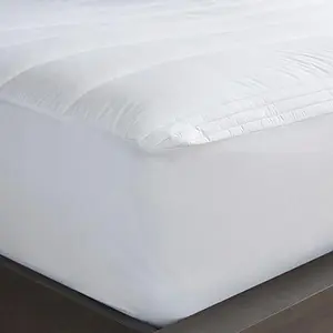 Clean Design Home 100% Cotton Allergen Barrier Queen Mattress Pad