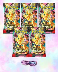 (5) Ascended Heroes Booster Pack - ME: Ascended Heroes (ASC)