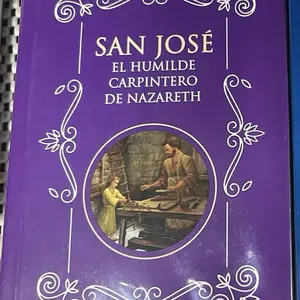 San Jose El Humilde Carpintero Religious Book