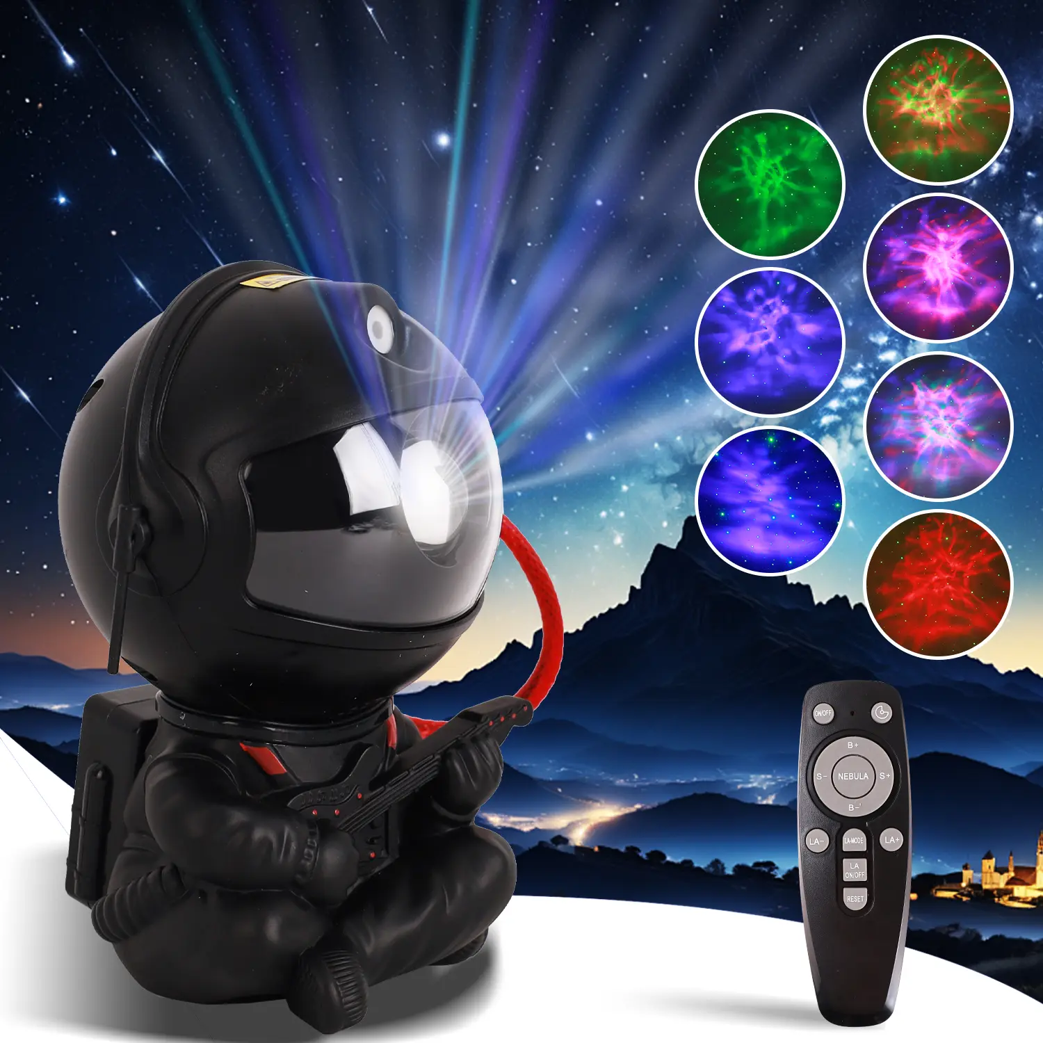 AMYTHYLLA Galaxy Lamp , Galaxy Projector Light, astronaut projector, led lights, space lamp, night lights for kids & galaxy projector lamp & bedroom star lights cloud  lamp Party1