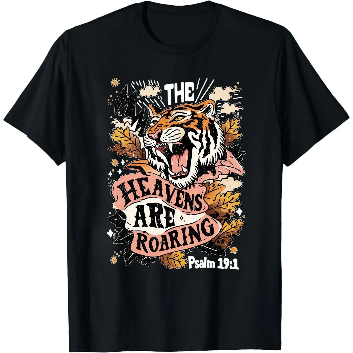 The Heavens are Roaring Shirt, Fall Faith Shirt, Bible Verse Shirt, Fall God Shirt, Fall Shirt, Christian Shirt, Psalm 19:1 Casual Top
