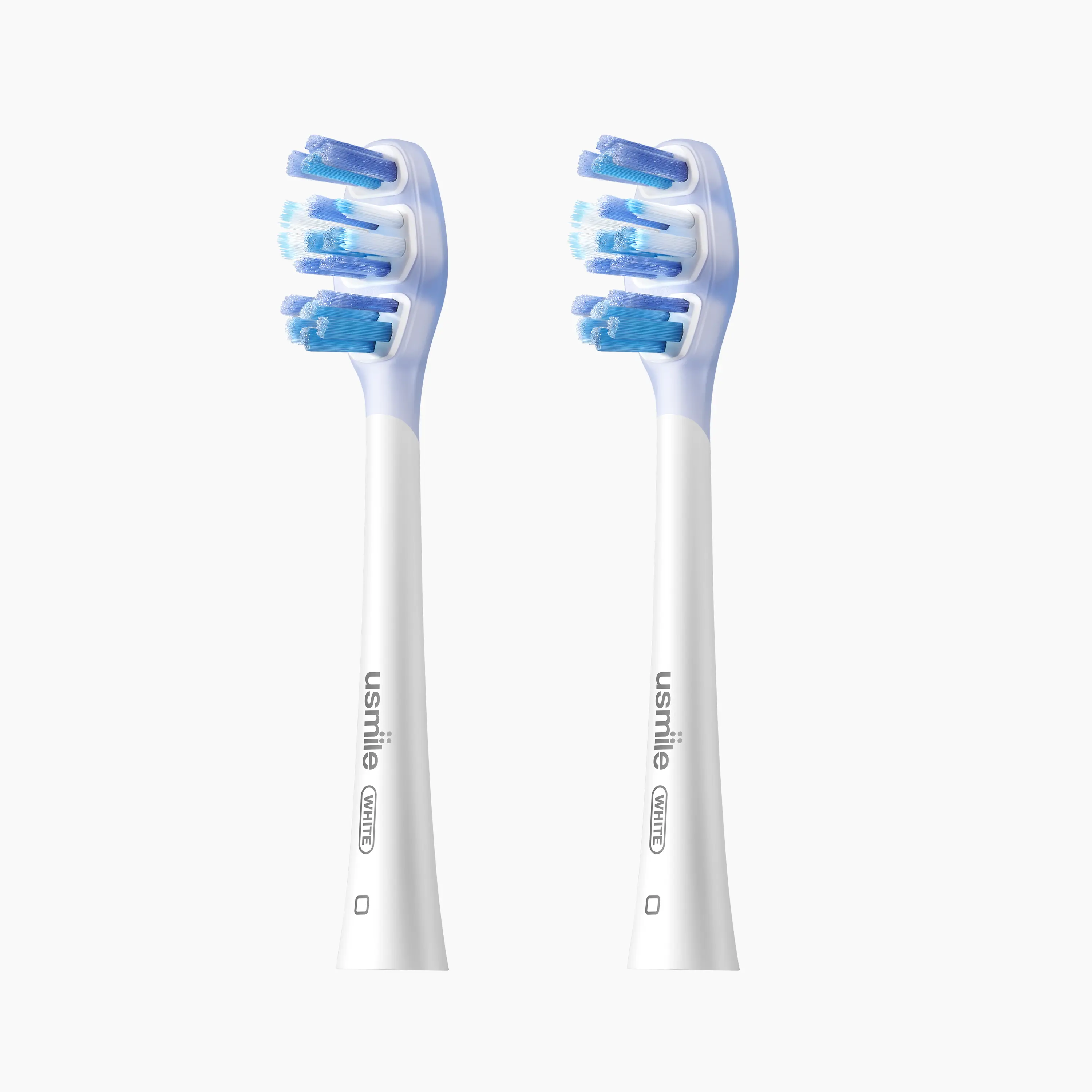 usmile 2.0 Sensitive Silicone Replaceable Toothbrush Heads - Ergonomic Design for Cleansing & Deep Cleaning Comfort, Compatible with All usmile Models, 2/4-Pack, 2-Pack