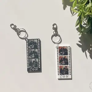 Custom Photo Strip Keychain | Valentine's Day Gift For Him | Valentine's Day Gift For Her
