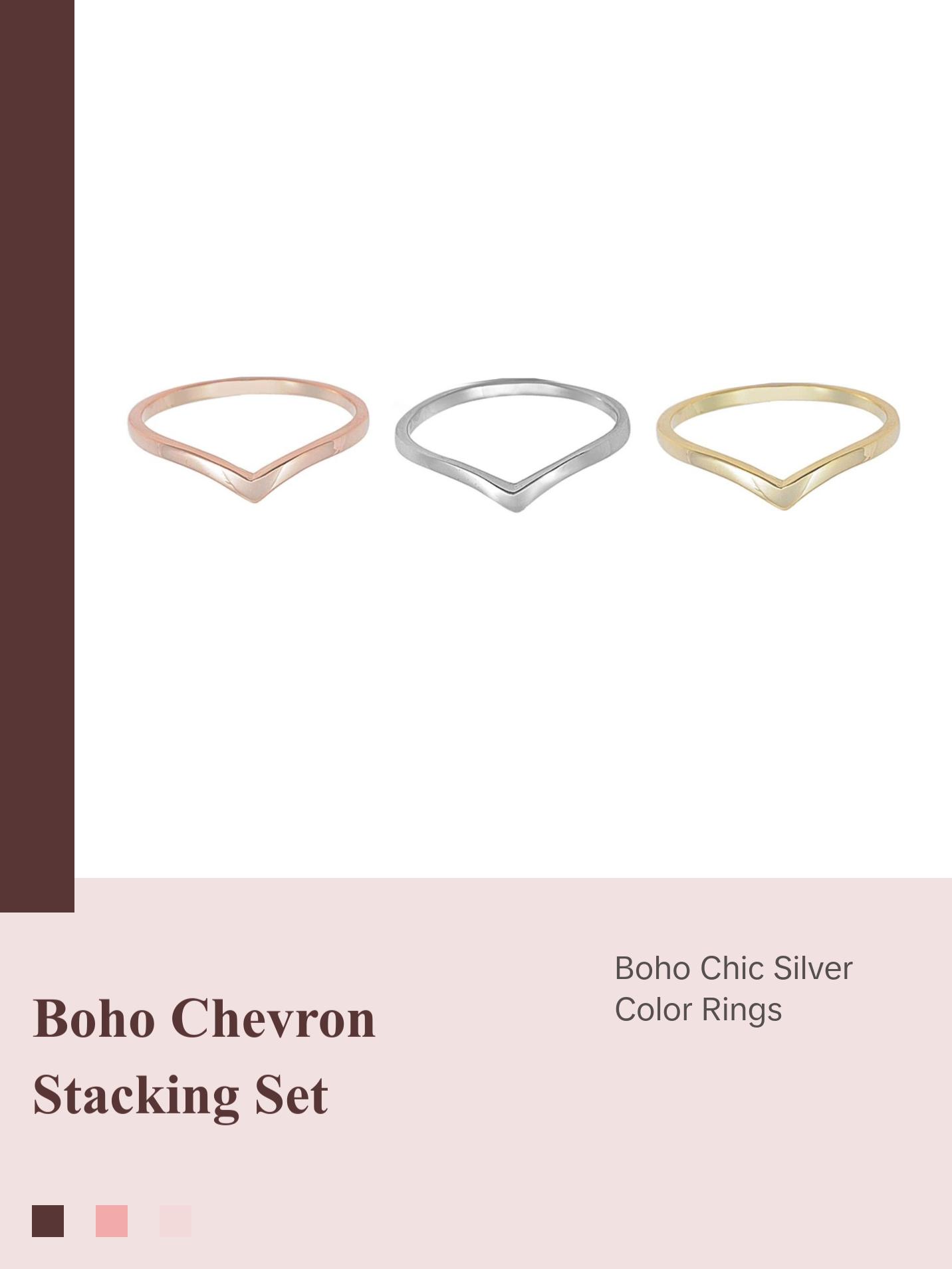 Chevron Ring - Wishbone Ring