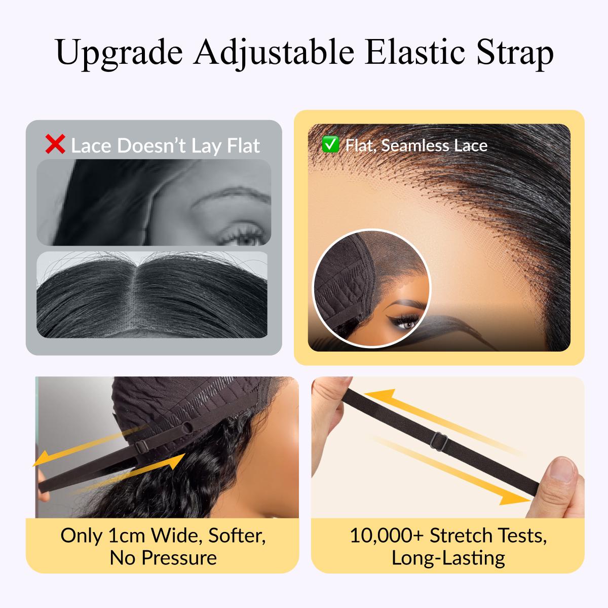 Sunber Ash Blonde Glow 13x4 Pre Everything Lace Frontal Body Wave Glueless Human Hair Wigs With Invisi Drawstring Put on and Go SpringStatements