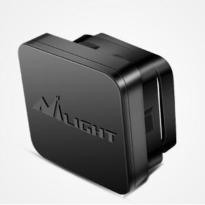 Nilight 2" inch Rear Bumper Tow Trailer Hitch Receiver Kit, Compatible for 2007-2018 Jeep Wrangler JK 4 Door & 2 Unlimited, w/4-Pin Wiring Harness (Exclude JL Models)