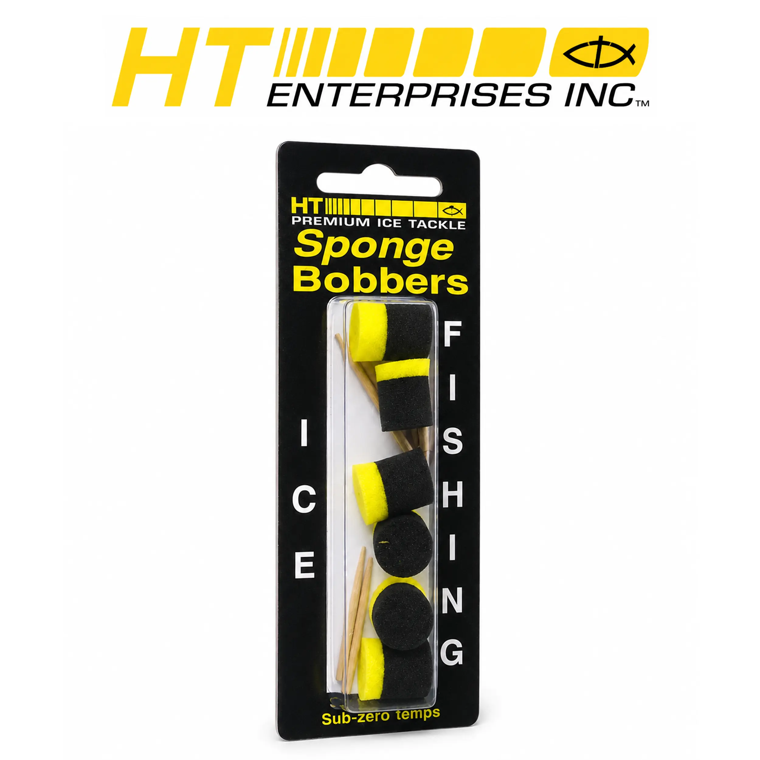 HT Enterprises 1/2" Sponge Bobbers 6-Pack