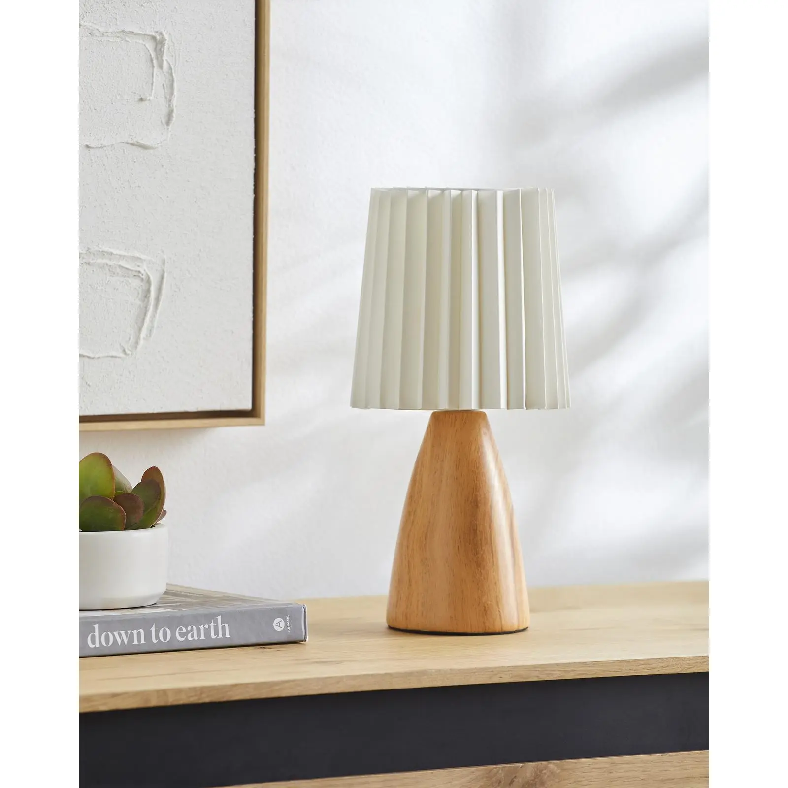Livabliss Galera Modern Linen & Ceramic Accent Table Lamp - Home Improvement Indoor Use Lighting Accessory with Light Decor Functionality