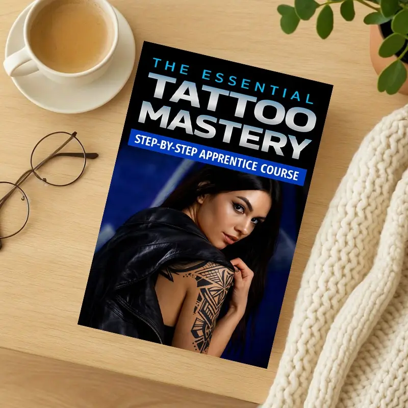 Tattooing Textbook: Professional Guide for Tattoo Apprentices, From Beginner to Advanced, Essential Learning Resource for Tattoos, Skills, Composition