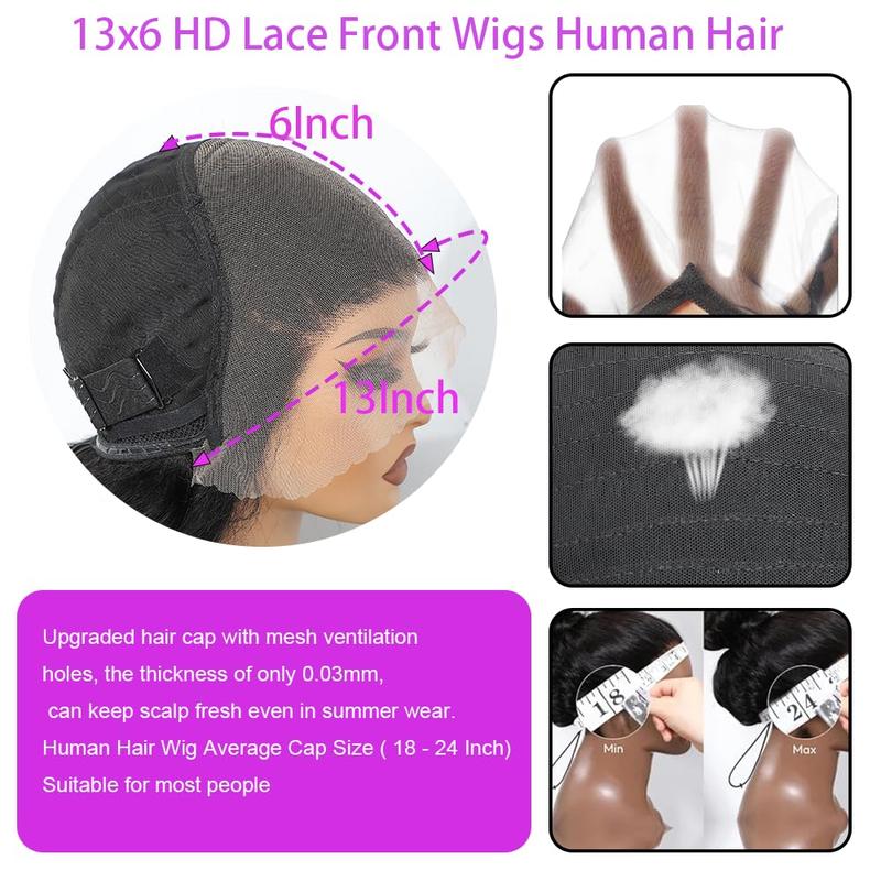 Bling Hair 13x6 13x4 Deep Wave Lace Front Glueless Wigs Human Hair 180% Density Deep Wave Frontal Wigs Human Hair HD Lace 38 Inch Curly Wigs for Black Women Pre Plucked with Baby Hair Curly Lace Front Wig TikTokShopHolidayHaul