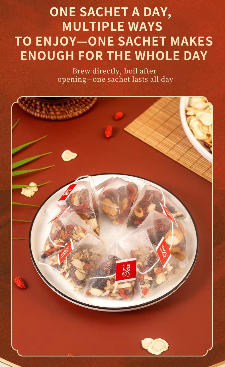 Formula Ginseng Five Treasure Tea Kidney Tea-Traditional Kidney Support Tea - Ginseng Five Treasure Formula-Natural Kidney & Liver Cleanse--Herbal Kidney Care Tea - Ginseng Five Treasure for Vitality ,Christmas gift--TikTokShopBlackFriday