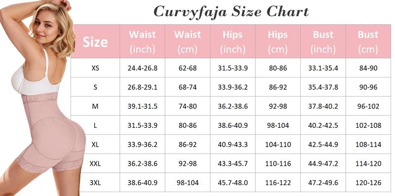 Curvyfaja Women Tummy Control Butt Lift Shapewear Womenswear Breathable Leg Shorts Underwear Lady Comfort Comfortable