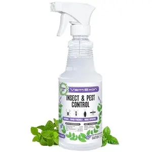Peppermint Oil Insect & Pest Control Spray – 16oz Natural Plant-Based Bug Killer for Spiders, Ants, Flies, and Other Insects, Safe for Home & Kitchen Use