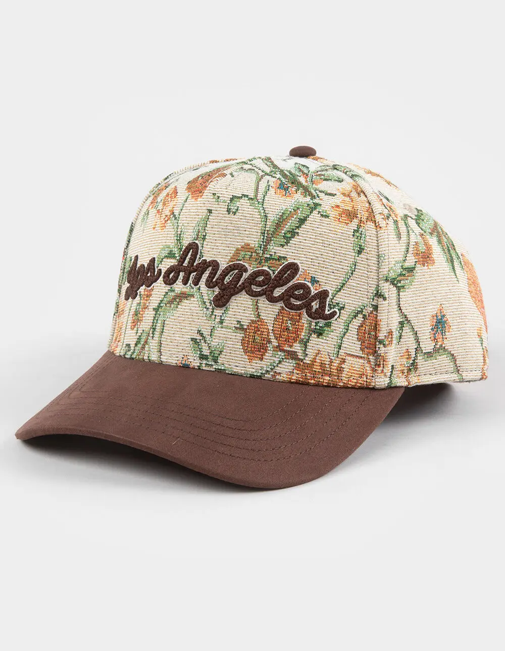 AMERICAN NEEDLE Los Angeles Womens Snapback Hat, Brown