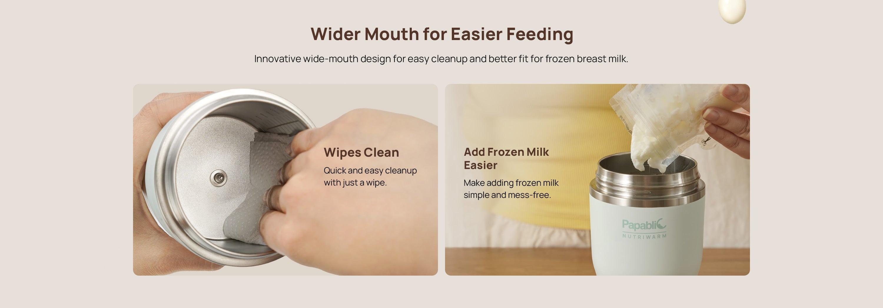 Papablic NutriWarm™ Portable Baby Bottle Warmer - Wide Mouth Compatible, Compact Design, Sterile Mode #tiktokshopbacktoschool