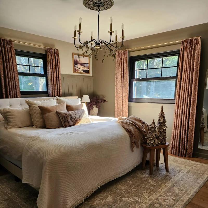 TWOPAGES Sara Le Print Linen Curtain Fabric Swatch Booklet 17 Patterns Available for Bedroom Living Room Home Textile Festive Gift for Home Decor Ideas 2026 Lunar New Year