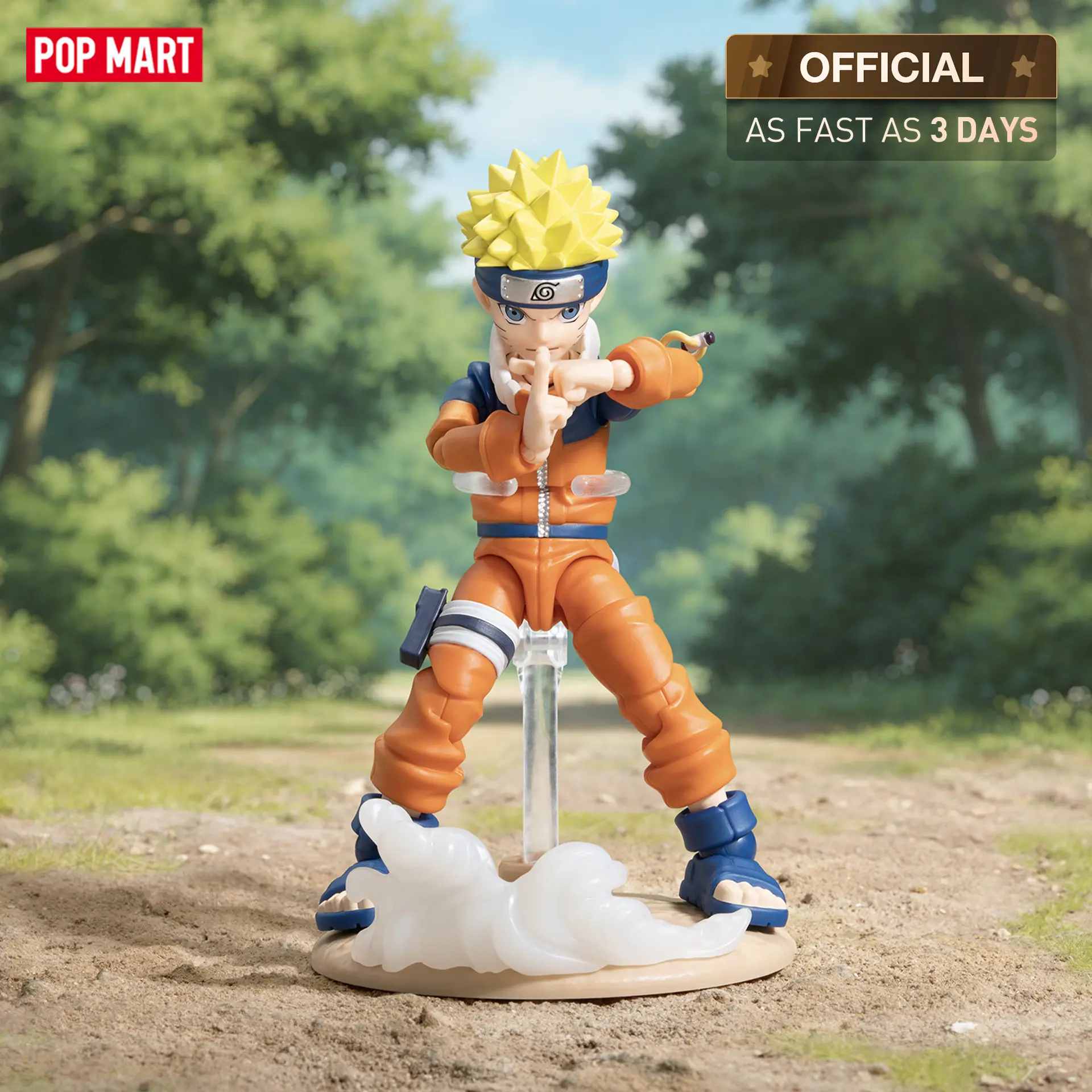 POP MART POP Action Classic NARUTO-Chunin Exam Arc Series Figures Blind Box, for Girls and Boys