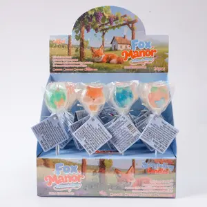 Too Cute to Eat! Storytelling Fox Lollipops | Aesthetic Party Favors & Kids' Treats (24 Pcs)