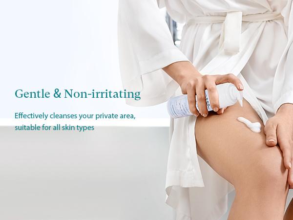 RPE Life Sensitive Soothing Foaming Feminine Wash for Women - Ph Balance - Vaginal Reduces Odor - Natural Ingredients