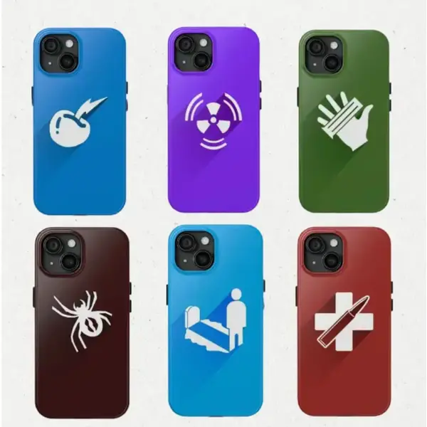 Call of Duty Zombies Smartphone Casing - Double-Layer Hard Shell Cover for iPhone 17, 16, 15, 14, 13, 12 Pro Max, Pro Plus - Handheld Devices Accessory, Ideal Gift, Accessories