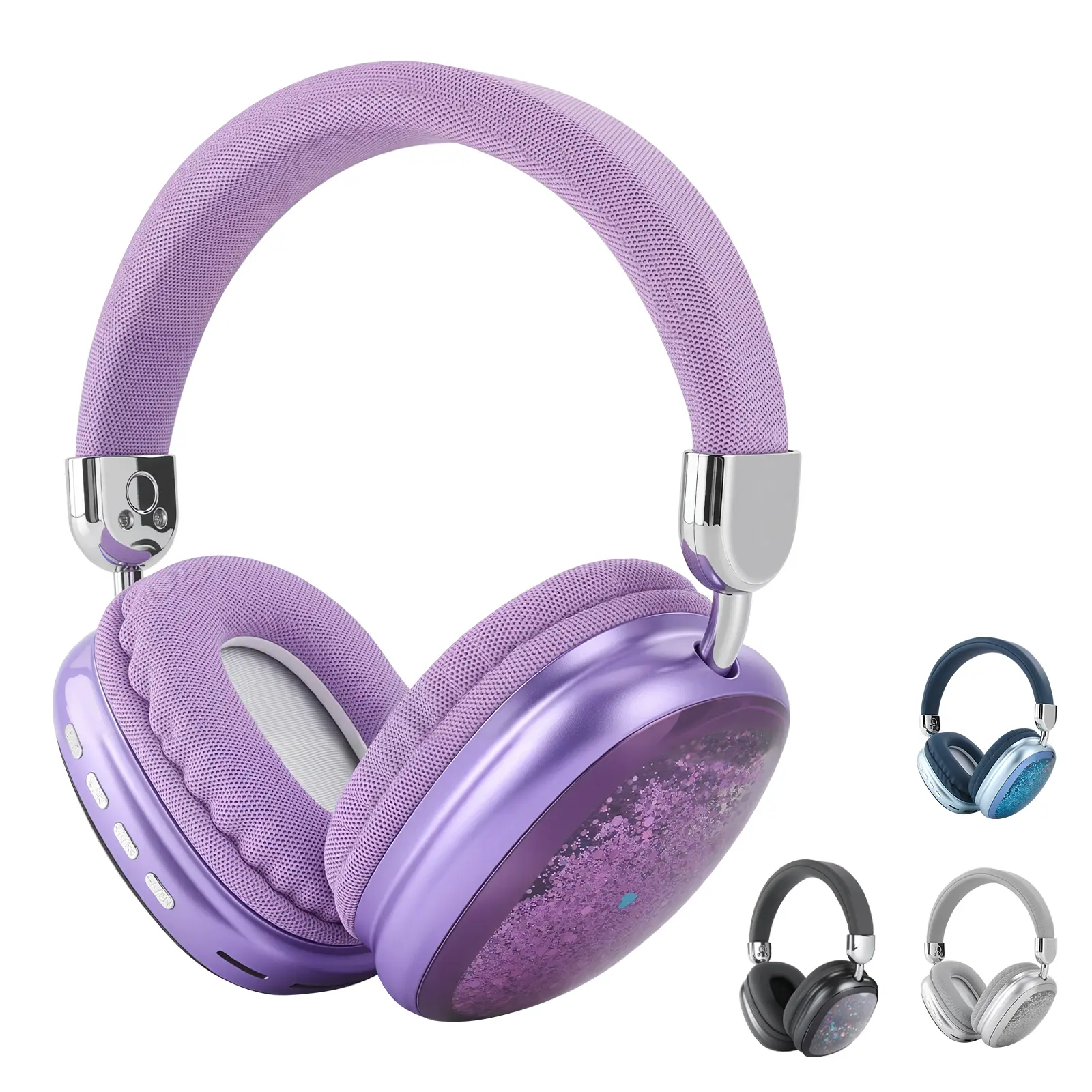Summerwins Over-Ear Wireless Headphone - Folding Bluetooth Audio Device with Built-in Mic, Call Control, Volume Control, 3.5mm Cable, TF Card Support, Hands-Free Calling, Manufacturer Warranty, Cable Management, Batteries for Cells, PC, Office Use