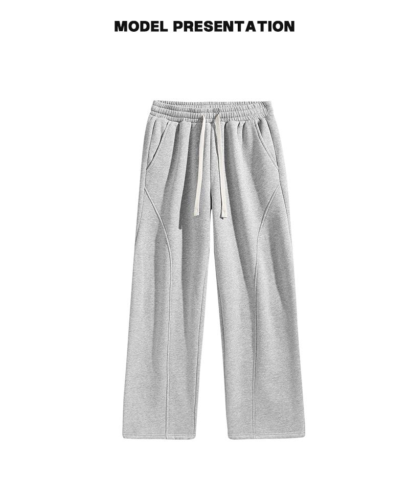 Men's Solid Fashion Loose Sweatpants, Versatile Year- Round Wear Oversize, Ideal for  WideLeg Straight Pants Casual Street Dance Pants Comfortable Home Pants Casual Sports Pants
