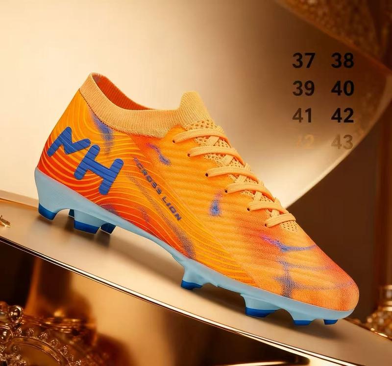 Cross Legion New Seamless Model Football Shoes for Men & Women Lightweight PU Leather Soccer Boots EU37-EU45 Outdoor Sports Touch & Control