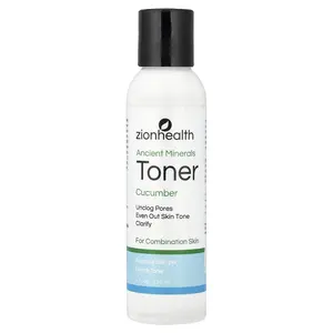Zion Health Ancient Minerals, Toner, Cucumber, 4 fl oz (120 ml)