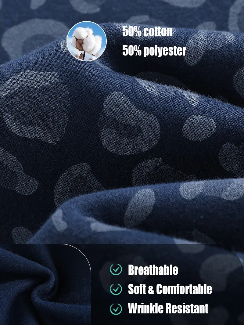 Unisex leopard-print casual trousers with side pockets, lightweight and breathable soft fabric, loose comfortable casual sweatpants, ideal for daily wear and all-year running