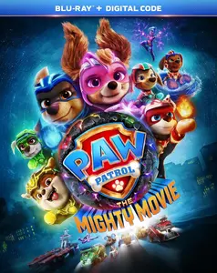 PAW Patrol: The Mighty Movie  [BLU-RAY MOVIE] Ac-3/Dolby Digital, , Dolby, Dubbed, Subtitled, Widescreen