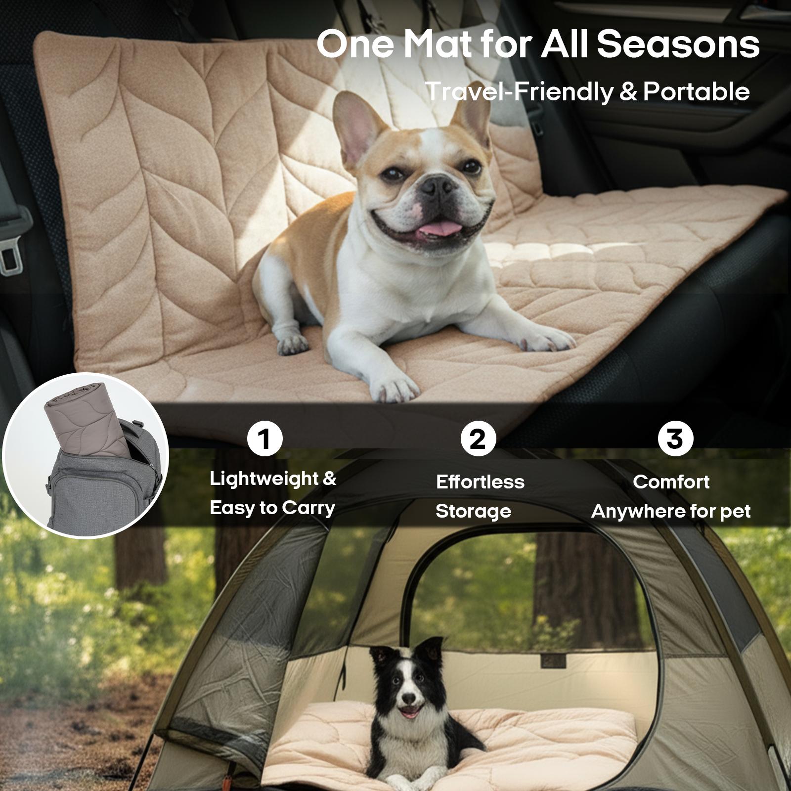 Vagascape Bamboo Cooling Pet Mat for Dogs & Cats – Cozy Cooling for All Seasons, Eco-Friendly, Odor-Resistant & Breathable Bed Mat, Portable, Machine Washable, Durable, Ideal for Crates, Cars & Camping Vagascape Bamboo Cooling Pet Mat for Dogs & Cats – Cozy Cooling for All Seasons, Eco-Friendly, Odor-Resistant & Breathable Bed Mat, Portable, Machine Washable, Durable, Ideal for Crates, Cars & Camping