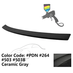 Trunk Spoiler for Chrysler 300 2011-2023 OE Style #PDN Ceramic Gray ABS