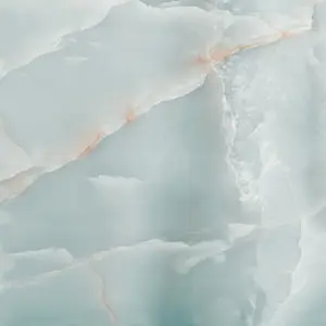 My Luxury Flooring MK PANTON Canaria Aqua Porcelain Tiles - 24 x 48 Inch Blue Onyx Marble Layered Vein Design - Glossy Finish 15.5 Sqft per Box | Pallet of 10 Boxes (155 sq-ft)