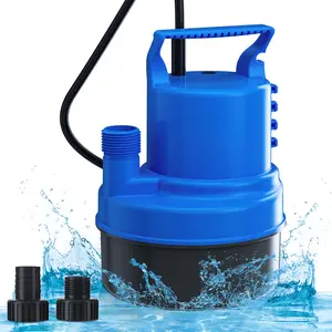 Water Pump 1/2HP Submersible Sump Pump 2900GPH Portable Electric Water Pump Utility Pump for Pool Draining Flood Basement Hot Tub Pond High-Capacity