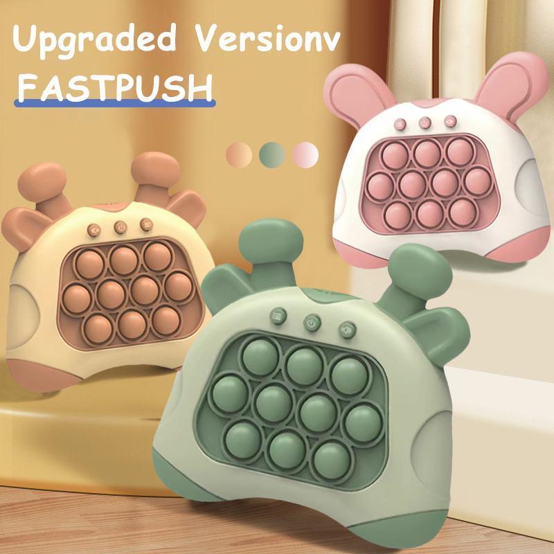 Fast Push Game – Light-Up Speed Fidget Toy for Kids Ages 3–12, Stress Relief & Reaction Training Fun