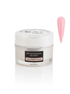 Pro Builder Gel: Glittery Pink - 0.5 fl oz / 15 mL