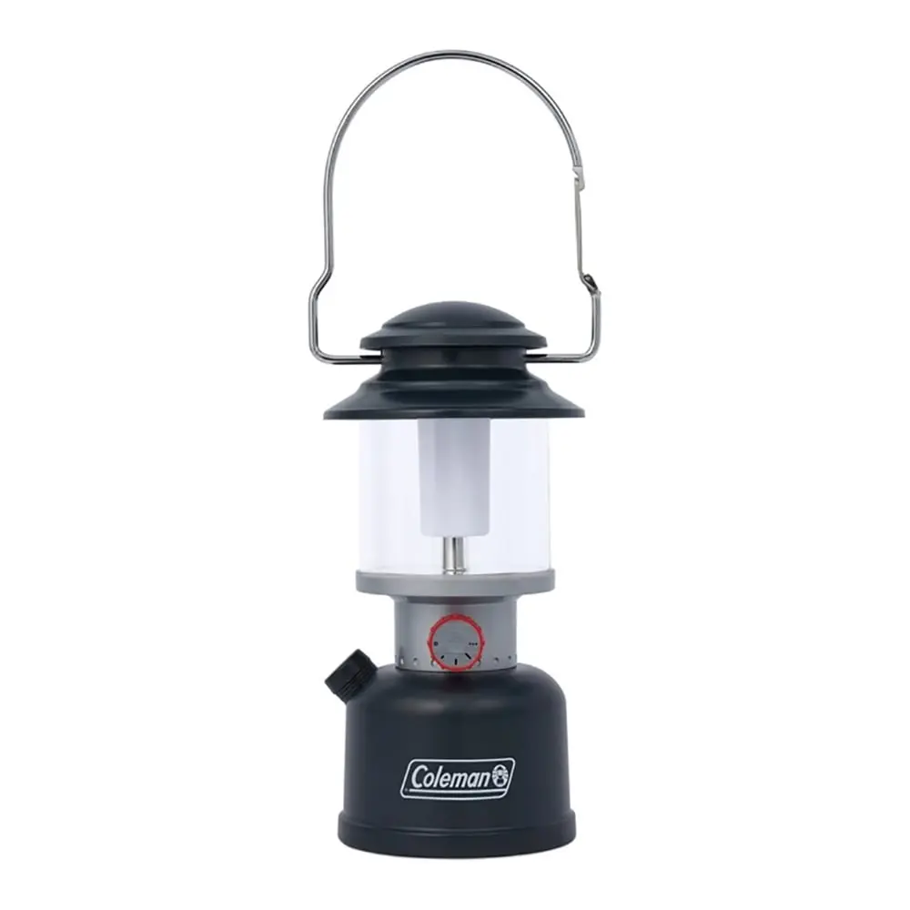 Coleman Classic Recharge LED Lantern - Black 2155747 Model, 800 Lumens, Plastic Construction, 4800 mAh Batteries, Built-in Carabiner, Integrated Charging Station, Unisex Modern Camping Accessories, Hiking Gear, IPX4 Waterproof, 800 Lumens Max, Bail Handle