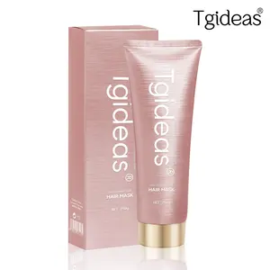 [mothersdaygift] Tgideas Hydrolyzed Keratin Hair Mask -Repair Conditioning Smooth Shine - Hair Mask Conditioner Conditioning for All Hair Types