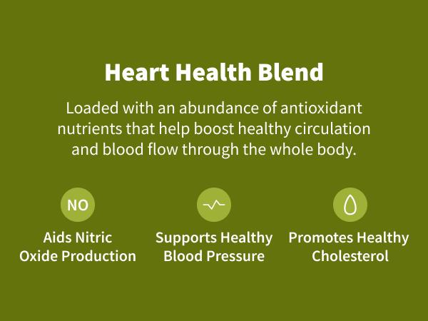 Snap Supplements - Heart Health - Support Healthy Blood Pressure and Circulation - 90 Capsules - Olive Leaf Extract, COQ10 - Garlic Extract - 12+ Active Ingredients