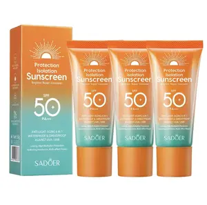 Sunscreen SPF 50, Sun Screen Protector For Face and Body, Broad Spectrum Sunscreen UVA/UVB Protection, Lightweight Non Sticky, Waterproof Sweatproof Long Lasting, No White Cast