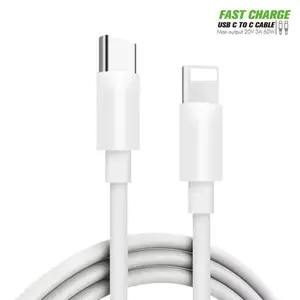 USB C to IOS PD 18W 2.4A Charging Cable For Lightning adapter