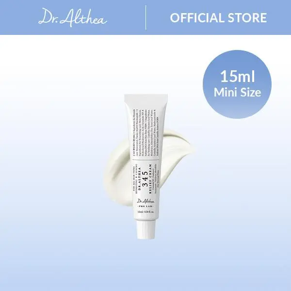 [Dr.Althea Official] 345 mini size (15ml) - Daily Face Moisturizer for Soothing Recovery and Blemish Care with PDRN & Niacinamide , Korean Vegan Skin Care for All Skin Types