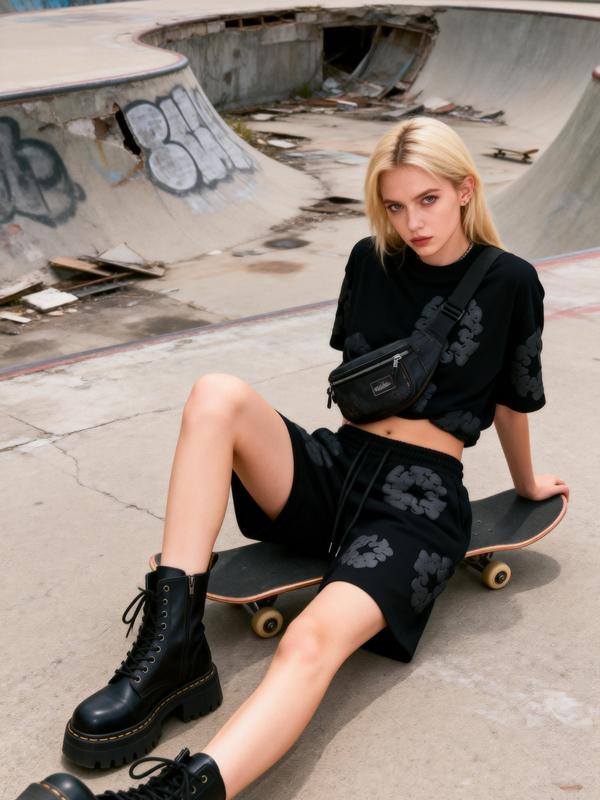 2026 Denim Tears Women's T-Shirt, Retro-style Men's Casual Loose Short-Sleeve Summer T-Shirt with Unique Print Design, High-Street Casual Women's Sport Shorts, Multi-Color Party Attire, Breathable, Loose-Fitting Unisex Set.