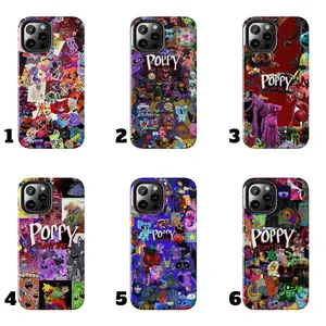 Poppy Playtime Phone Case v2 Touch - Horror Game Character | Creepy Gaming Aesthetic Case Compatible with iPhone 17, 16, 15, 14, 13, 12, 11, X & Samsung Galaxy